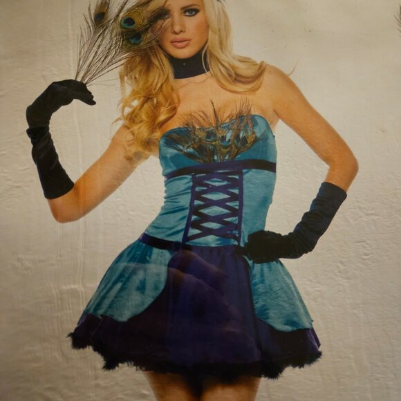 Flirty Halter Sailor Moon Corset Dress + Hat MEDIUM - Picture 9 of 16